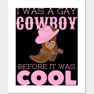 Gay Cowboy, Lgbtq Posters and Art